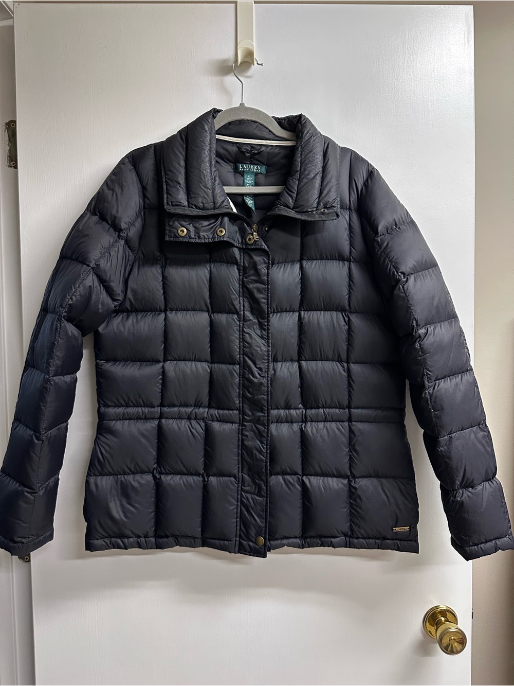 Ralph Lauren Black Quilted Puffer Jacket